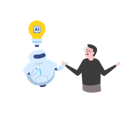 پیش‌نمایش فایل artificial-intelligence-idea-10772619 از پک ربات هوش مصنوعی