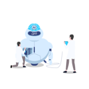 پیش‌نمایش فایل scientist-making-ai-robot-10772611 از پک ربات هوش مصنوعی