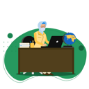 پیش‌نمایش فایل arabic-business-woman-working-in-office-4027248 از پک زندگی پس از کووید