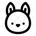 پیش‌نمایش فایل rabbit-face-7208184 از پک حیوانات