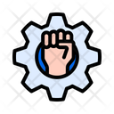 پیش‌نمایش فایل fist-and-gear-8089480 از پک روز کارگر
