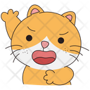 پیش‌نمایش فایل cat-raise-hand-9283571 از پک گربه بامزه