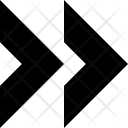 پیش‌نمایش فایل double-chevron-next از پک ضروری 3