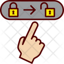 پیش‌نمایش فایل finger-unlock-1 از پک قفل های رنگی