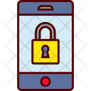 پیش‌نمایش فایل locked-smartphone از پک قفل های رنگی