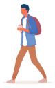 پیش‌نمایش فایل boy-with-bag-and-holding-coffee-cup-5762243 از پک آواتار