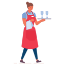 پیش‌نمایش فایل waitress-holding-order-5762339 از پک پیشخدمت مرد