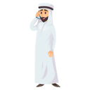 پیش‌نمایش فایل arab-businessman-talking-on-phone-5956583 از پک افراد کسب‌وکار عرب