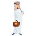 پیش‌نمایش فایل arab-businessman-with-contract-documents-5956586 از پک افراد کسب‌وکار عرب