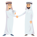 پیش‌نمایش فایل arab-businessmen-making-business-deal-handshake-5956584 از پک افراد کسب‌وکار عرب