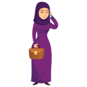 پیش‌نمایش فایل arab-businesswoman-talking-on-phone-5956582 از پک افراد کسب‌وکار عرب
