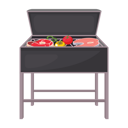 پیش‌نمایش فایل barbeque-stand-5956641 از پک باربیکیو