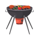 پیش‌نمایش فایل charcoal-grill-5956638 از پک باربیکیو