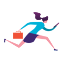 پیش‌نمایش فایل businesswoman-late-at-work-5962053 از پک شخصیت در حال دویدن