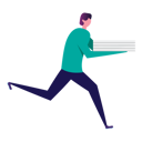 پیش‌نمایش فایل fast-delivery-5962046 از پک شخصیت در حال دویدن