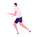 پیش‌نمایش فایل man-doing-morning-running-5962048 از پک شخصیت در حال دویدن