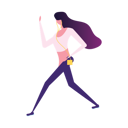 پیش‌نمایش فایل woman-listening-music-while-jogging-5962061 از پک شخصیت در حال دویدن
