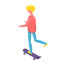 پیش‌نمایش فایل boy-riding-skateboard-3247303 از پک حمل‌ونقل اکو