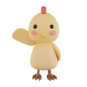 پیش‌نمایش فایل chicken-7990980 از پک حیوانات بامزه