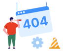 پیش‌نمایش فایل 404-page-not-found-10333974 از پک صفحه 404 یافت نشد بخش 1