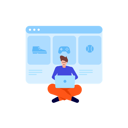 پیش‌نمایش فایل customer-support-10349663 از پک خرید آنلاین بخش 1