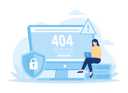 پیش‌نمایش فایل a-woman-are-looking-for-data-storage-errors-10394346 از پک مفهوم خطای 404
