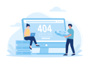پیش‌نمایش فایل people-fix-404-error-10394344 از پک مفهوم خطای 404