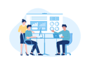 پیش‌نمایش فایل work-as-a-team-11718350 از پک کسب‌وکار دیجیتال