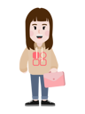 پیش‌نمایش فایل cute-girl-with-pinkk-bag-2671549 از پک GEE! ME
