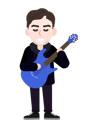 پیش‌نمایش فایل guitarist-2671536 از پک GEE! ME