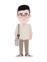 پیش‌نمایش فایل professor-2671516 از پک GEE! ME