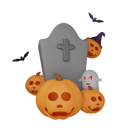پیش‌نمایش فایل gravestone-with-pumpkin-6749118 از پک هالووین