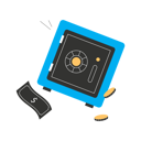 پیش‌نمایش فایل bank-safes-9179806 از پک بانک