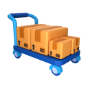 پیش‌نمایش فایل package-trolley-9092640 از پک تحویل