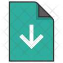 پیش‌نمایش فایل arrow-download-install-save-document-file-3 از پک فایل‌ها، جلد ۳