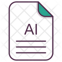 پیش‌نمایش فایل ai-file-document-extension-filetype از پک پسوند فایل، جلد ۱