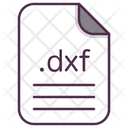 پیش‌نمایش فایل dxf-file-document-extension-filetype-type از پک پسوند فایل، جلد ۱