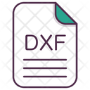 پیش‌نمایش فایل dxf-file-document-extension-filetype از پک پسوند فایل، جلد ۱