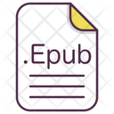 پیش‌نمایش فایل epub-file-document-extension-filetype از پک پسوند فایل، جلد ۱