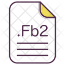 پیش‌نمایش فایل fb2-file-extension-document-filetype از پک پسوند فایل، جلد ۱