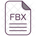 پیش‌نمایش فایل fbx-file-document-extension-filetype از پک پسوند فایل، جلد ۱