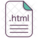 پیش‌نمایش فایل html-text-file-document-extension-filetype از پک پسوند فایل، جلد ۱
