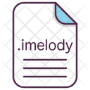 پیش‌نمایش فایل imelody-file-document-extension-filetype از پک پسوند فایل، جلد ۱