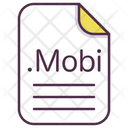 پیش‌نمایش فایل mobi-file-document-extension-filetype از پک پسوند فایل، جلد ۱