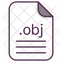 پیش‌نمایش فایل obj-file-document-extension-filetype از پک پسوند فایل، جلد ۱