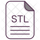 پیش‌نمایش فایل stl-file-document-extension-filetype از پک پسوند فایل، جلد ۱