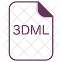 پیش‌نمایش فایل 3dml-file-extension-document-filetype-2 از پک پسوند فایل، جلد ۲