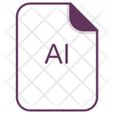 پیش‌نمایش فایل ai-design-file-document-extension-filetype از پک پسوند فایل، جلد ۲