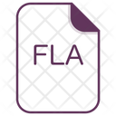 پیش‌نمایش فایل fla-file-document-extension-filetype-2 از پک پسوند فایل، جلد ۲