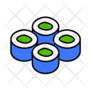 پیش‌نمایش فایل sushi-roll-12415712 از پک فست فود
